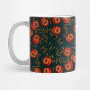 Seamless peaches pattern Mug